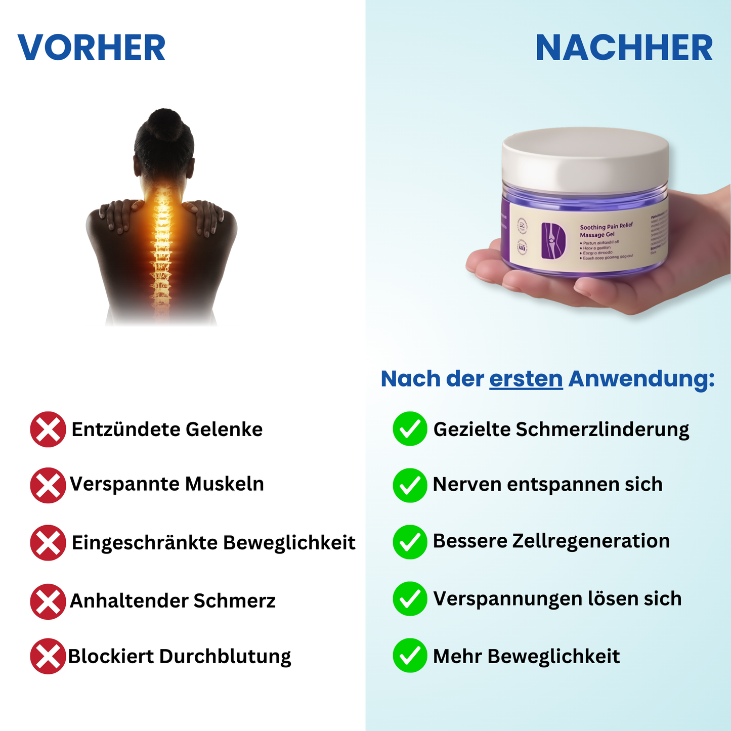 Kreain® Das kraftvolle Massagegel