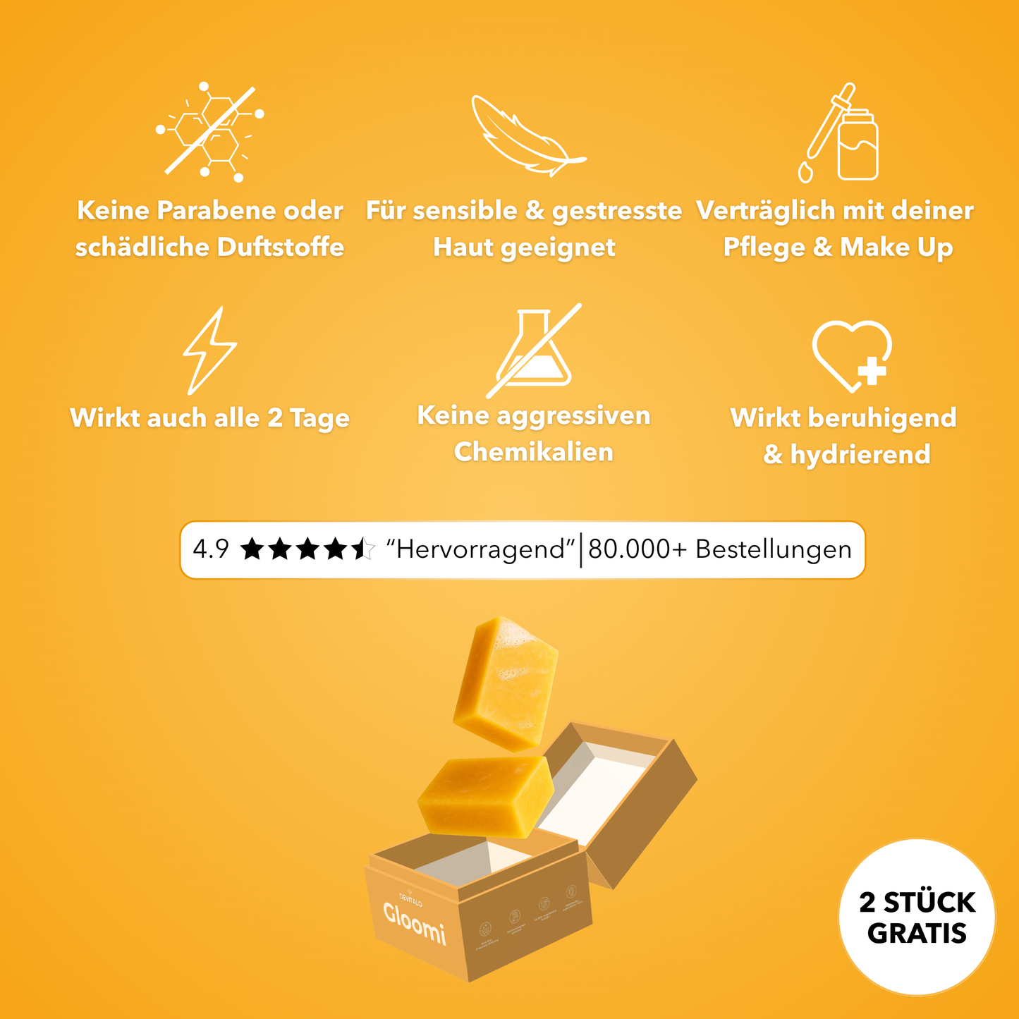 Gloomi® Skin Essence Bar (2er Pack)
